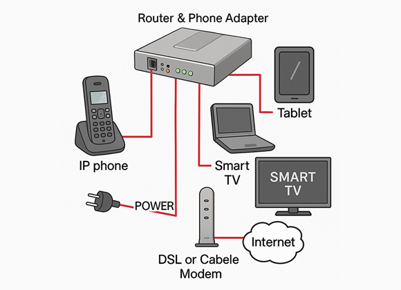 VoIP – The convergence of telephony and information technology