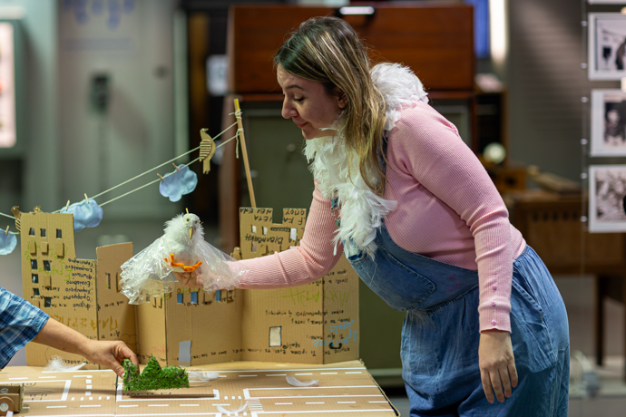 Συνάντηση με ένα περιστέρι