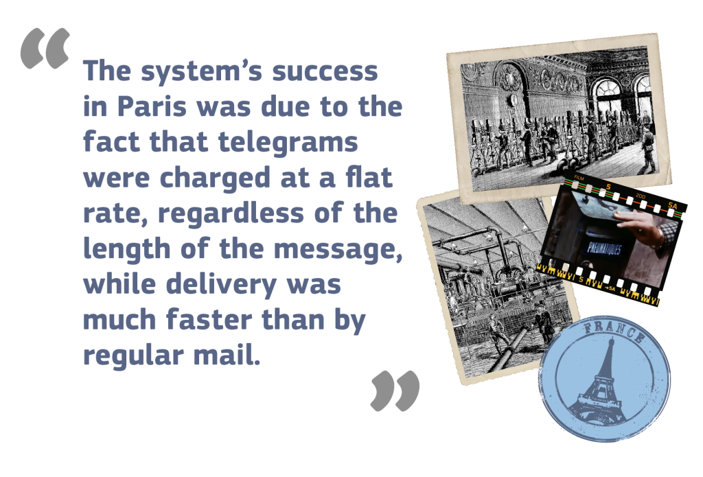 When Messages Traveled by Air: The Pneumatique
